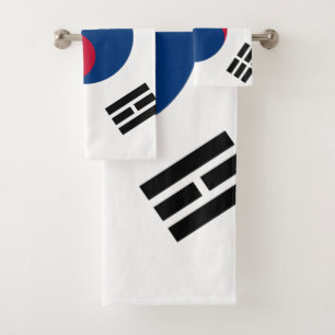 Zuid-Koreaanse vlag Bad Handdoek