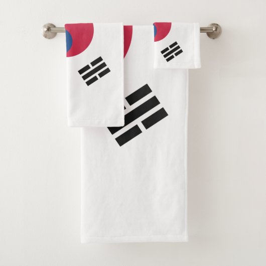 Zuid-Koreaanse vlag Bad Handdoek (Insitu)