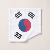 Zuid-Koreaanse vlag Bad Handdoek (Wasdoekje)