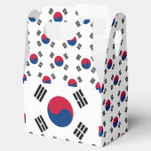 Zuid-Koreaanse vlag Bedankdoosjes (Geopend)