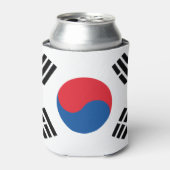 Zuid-Koreaanse vlag Blikjeskoeler (Blikje Voorkant)