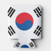 Zuid-Koreaanse vlag Blikjeskoeler (Achterkant)