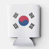 Zuid-Koreaanse vlag Blikjeskoeler (Achterkant)