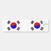 Zuid-Koreaanse vlag Bumpersticker (Voorkant)