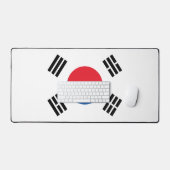 Zuid-Koreaanse vlag Bureaumat (Keyboard & Muis)