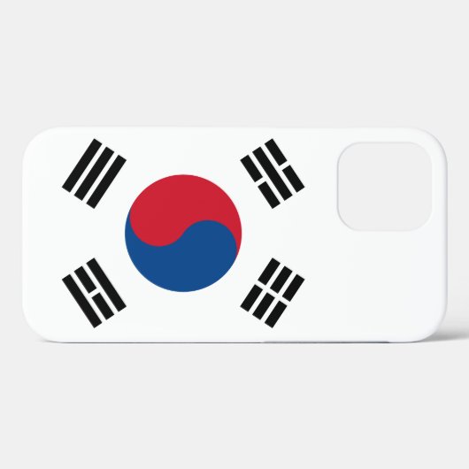 Zuid-Koreaanse vlag Case-Mate iPhone Case (Achterkant (horizontaal))