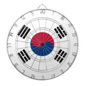 Zuid-Koreaanse vlag Dartbord (Voorkant)