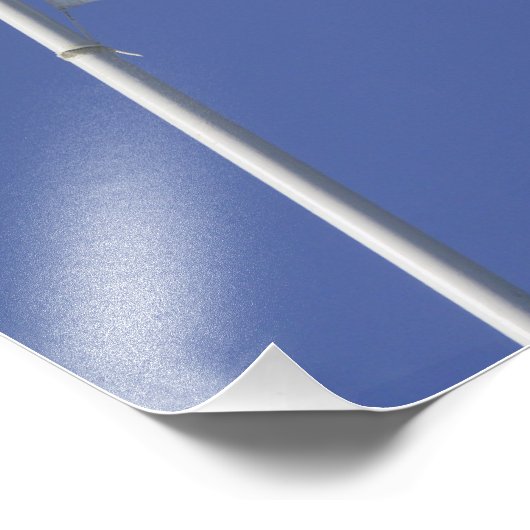 Zuid-Koreaanse vlag Foto Afdruk (Hoek)