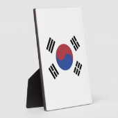 Zuid-Koreaanse vlag Fotoplaat (Zijkant)