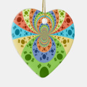 Zuid-Koreaanse vlag geïnspireerde Abstracte kunstp Keramisch Ornament (Rechts)