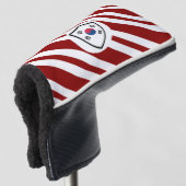Zuid-Koreaanse vlag Golfheadcover (3/4 voorkant)