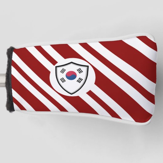 Zuid-Koreaanse vlag Golfheadcover (Voorkant)
