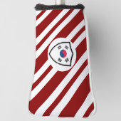 Zuid-Koreaanse vlag Golfheadcover (Draai 90)