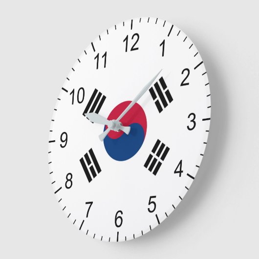 Zuid-Koreaanse vlag Grote Klok (Hoek)