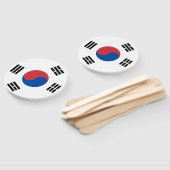 Zuid-Koreaanse vlag Handwaaier (Niet-gemonteerd)