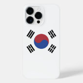 Zuid-Koreaanse vlag iPhone Hoesje (Achterkant)