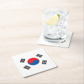 Zuid-Koreaanse vlag Kartonnen Onderzetters (Insitu)