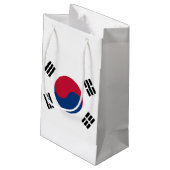 Zuid-Koreaanse vlag Klein Cadeauzakje (Achterkant Gekanteld)