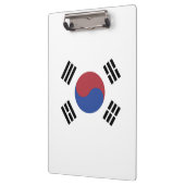 Zuid-Koreaanse vlag Klembord (Links)