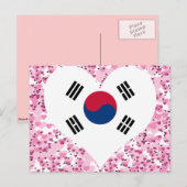 Zuid-Koreaanse vlag kopen Briefkaart (Voorkant / Achterkant)