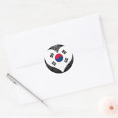 Zuid-Koreaanse vlag kopen Ronde Sticker (Envelop)