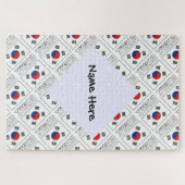 Zuid-Koreaanse vlag Legpuzzel (Horizontaal)