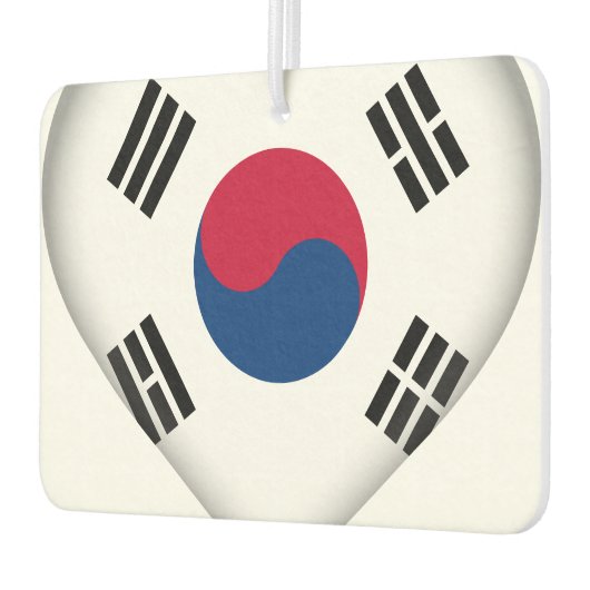 Zuid-Koreaanse vlag Luchtverfrisser (Links)
