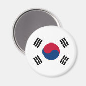 Zuid-Koreaanse vlag Magneet (Voorkant / Achterkant)