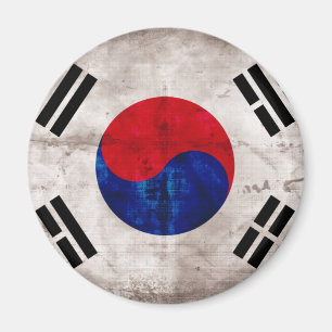 Zuid-Koreaanse vlag Magneet