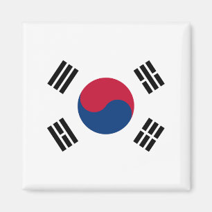 Zuid-Koreaanse vlag Magneet
