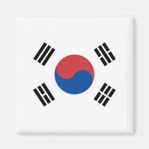Zuid-Koreaanse vlag Magneet