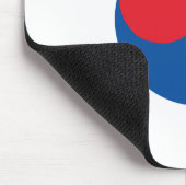Zuid-Koreaanse vlag Muismat (Hoek)