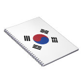Zuid-Koreaanse vlag Notitieboek (Rechterzijde)