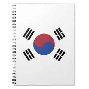 Zuid-Koreaanse vlag Notitieboek
