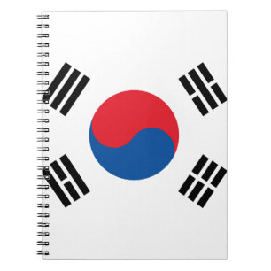 Zuid-Koreaanse vlag Notitieboek