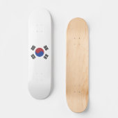 Zuid-Koreaanse vlag Persoonlijk Skateboard (Voorkant)