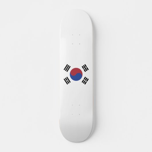 Zuid-Koreaanse vlag Persoonlijk Skateboard (Voorkant)