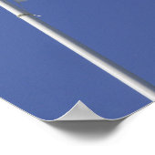 Zuid-Koreaanse vlag Poster (Hoek)