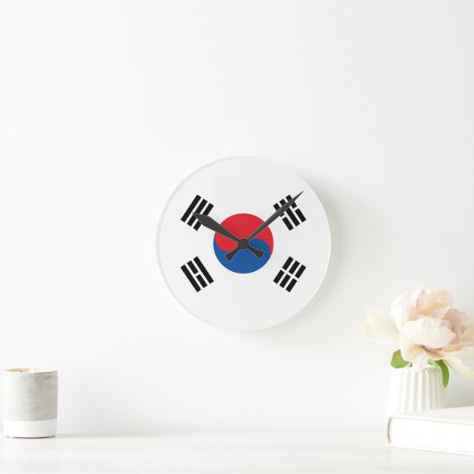 Zuid-Koreaanse vlag Ronde Klok (Huis)