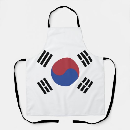 Zuid-Koreaanse vlag Schort (Voorkant)