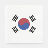 Zuid-Koreaanse vlag Servet (Voorkant)