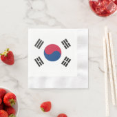 Zuid-Koreaanse vlag Servet (Insitu)