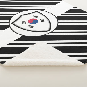 Zuid-Koreaanse vlag Sherpa Deken