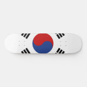 Zuid-Koreaanse vlag Skateboard (Horizontaal)