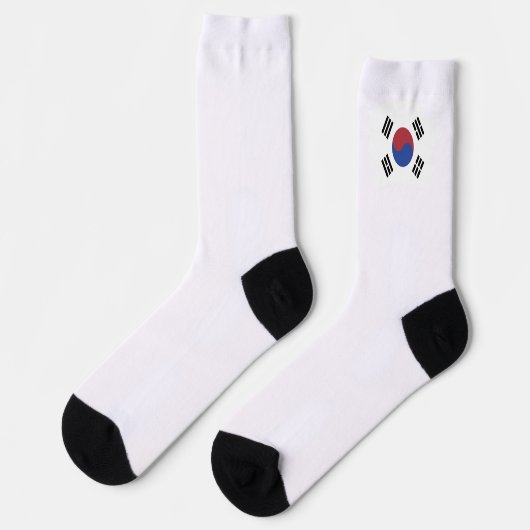 Zuid-Koreaanse vlag Sokken (Links)