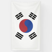 Zuid-Koreaanse vlag Spandoek (Verticaal)