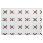 Zuid-Koreaanse vlag Stof (Fat Quarter)