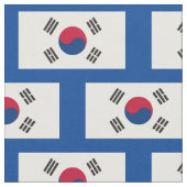 Zuid-Koreaanse vlag Stof (Close Up)