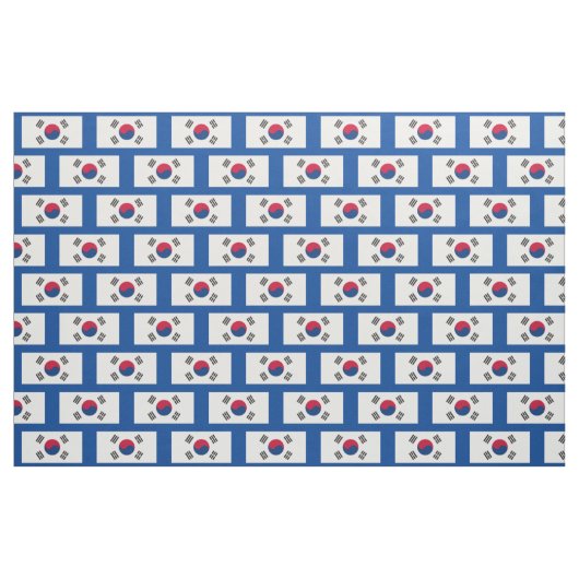 Zuid-Koreaanse vlag Stof (Fat Quarter)