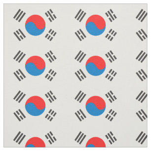 Zuid-Koreaanse vlag Stof